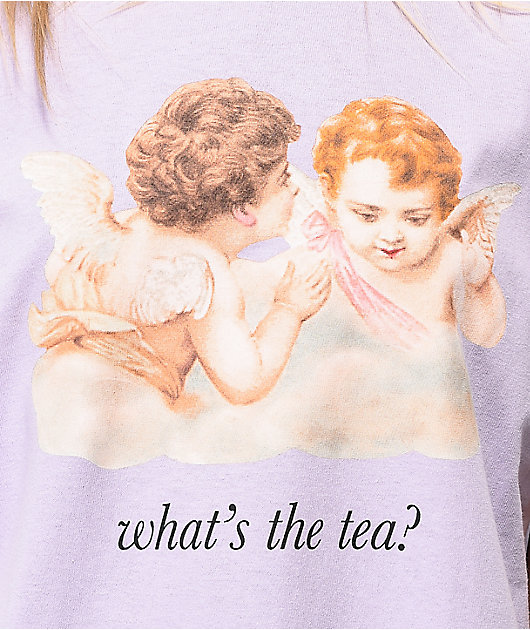LOL Cartel What's The Tea Lavender T-Shirt
