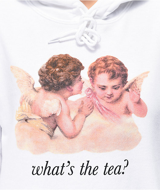 LOL Cartel What's The Tea White Hoodie