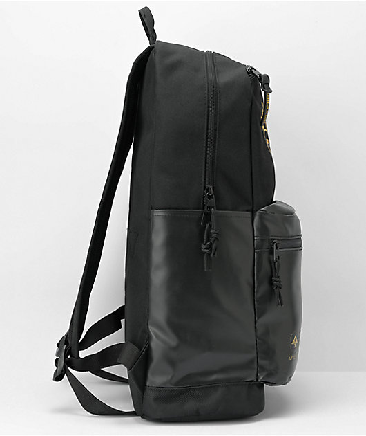 LRG Framework Black & Gold Backpack