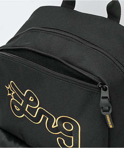 LRG Framework Black & Gold Backpack