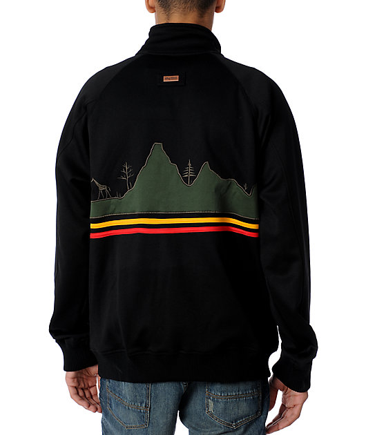 rasta track jacket