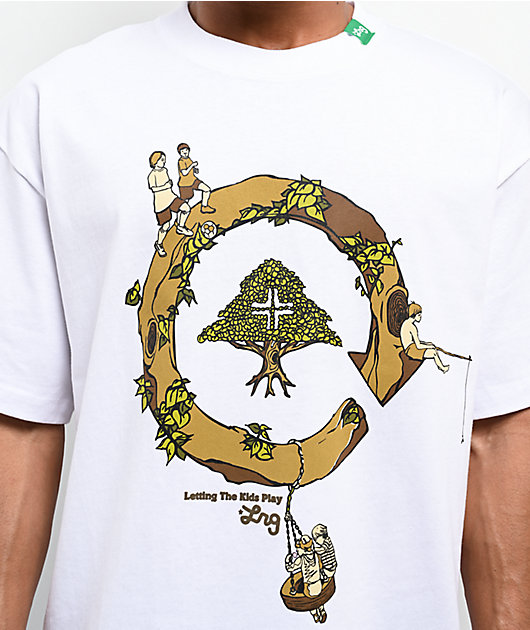 LRG Never Grow Up White T-Shirt