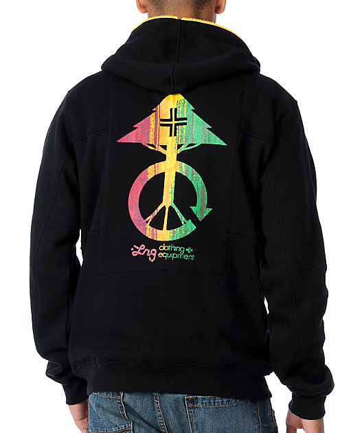 lrg zip up hoodie