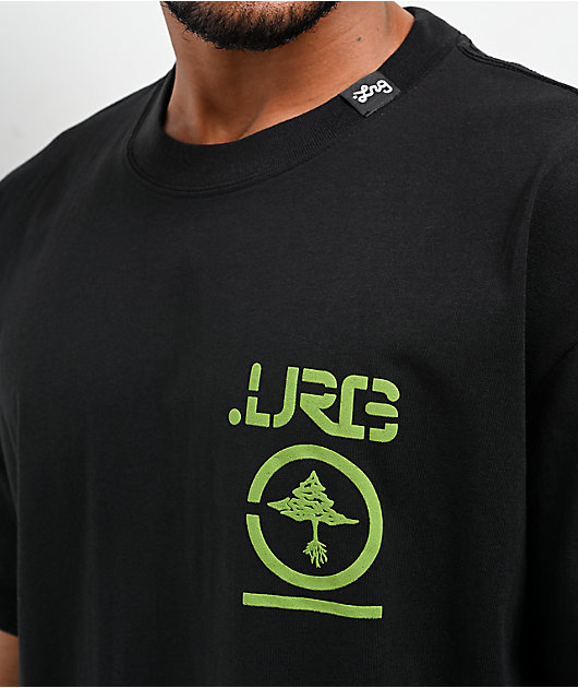 LRG Wilderness Hiking Club Black T-Shirt