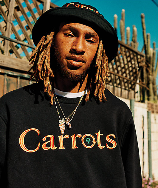 LRG x Carrots Cycle Woodmark Black Bucket Hat | Zumiez