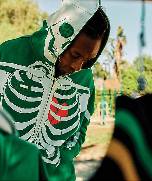 Lrg skeleton hoodie on sale