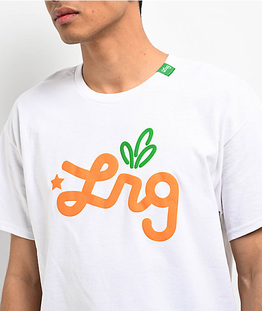 LRG x Carrots Script White T-Shirt