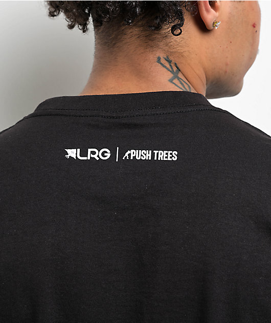 LRG x Push Trees Farm Black T-Shirt