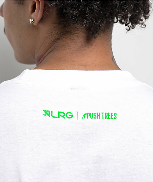 LRG x Push Trees The Knowledge White T-Shirt