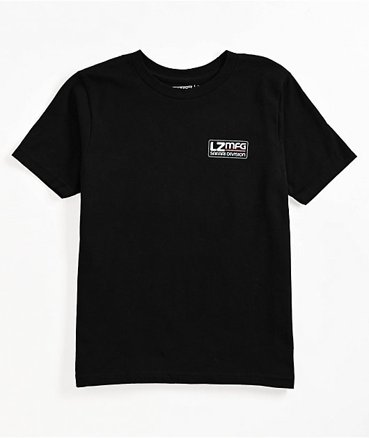 LZMFG Kids Safari Division GTR Black T-Shirt