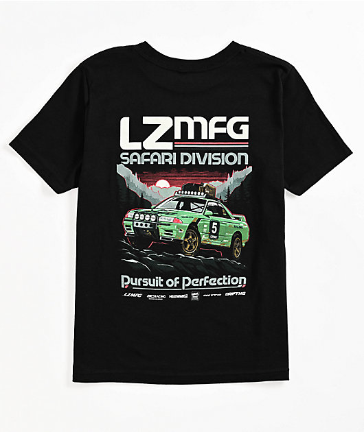 LZMFG Kids Safari Division GTR Black T-Shirt | Zumiez