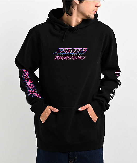 LZMFG Racing Division Black Hoodie | Zumiez