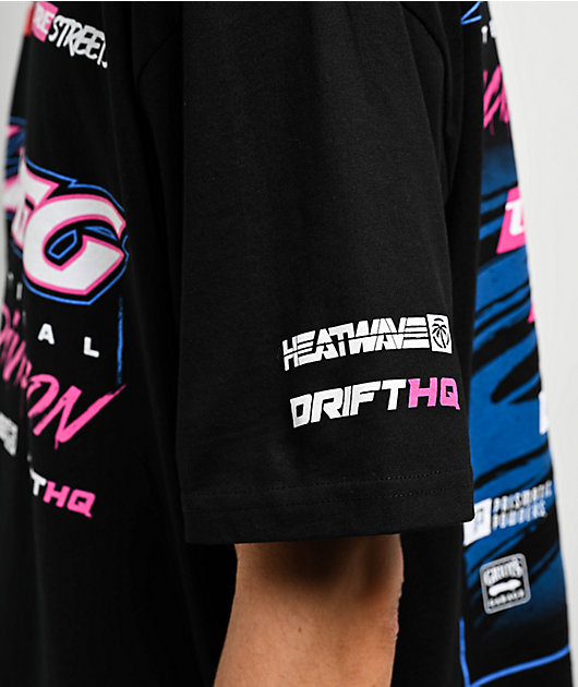 LZMFG Racing Division Drift Team Black T-Shirt | Zumiez