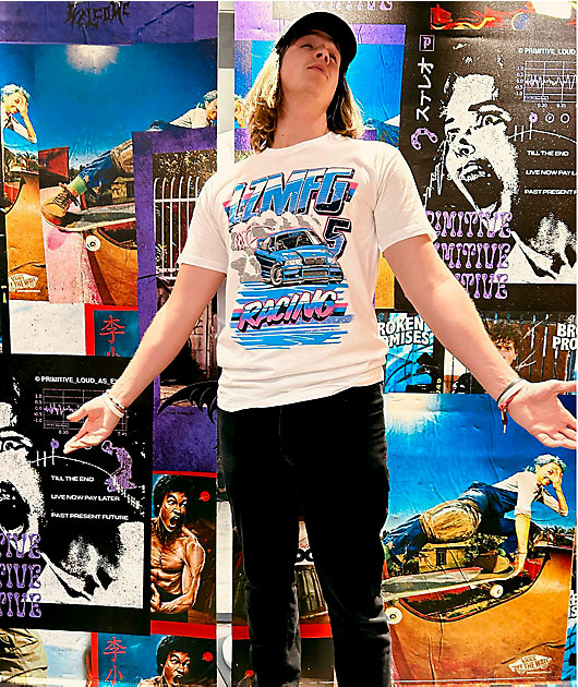 LZMFG Racing White TShirt