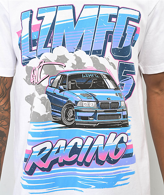LZMFG Racing White TShirt