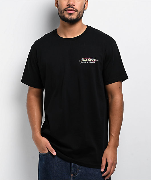 meaning tシャツ LZMFG Rally Black T-Shirt | Zumiez