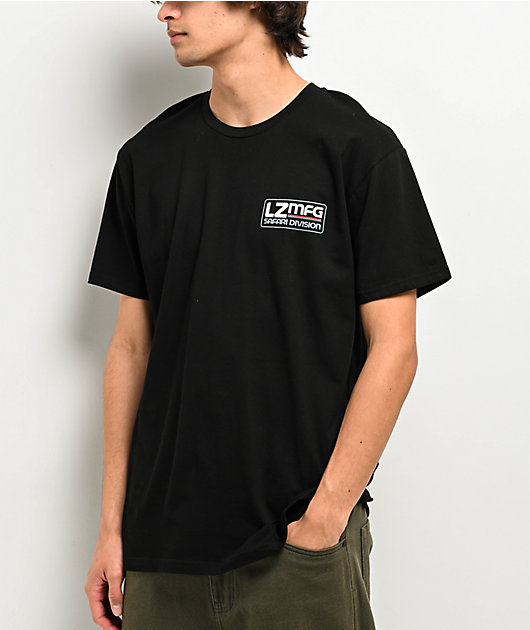 LZMFG Safari Division GTR Black T-Shirt
