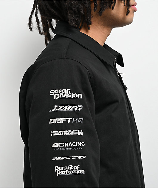 LZMFG Safari Division Service Black Zip Jacket | Zumiez