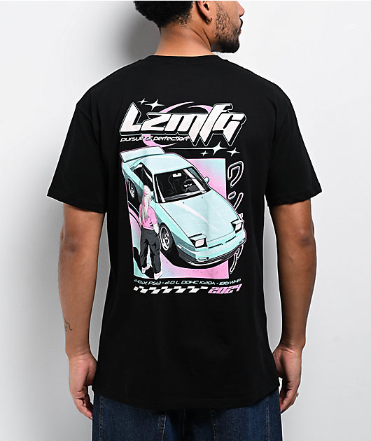 LZMFG Tokyo Nights Black T-Shirt | Zumiez