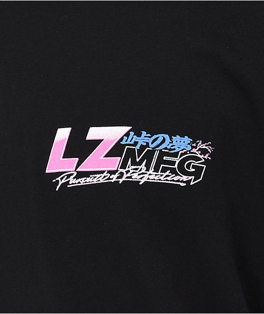 LZMFG Touge Dreams Black T-Shirt