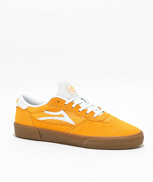 Lakai Cambridge Gold \u0026 Gum Skate Shoes | Zumiez
