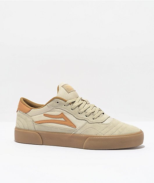 Lakai Cambridge Tan Gum Suede Skate Shoes
