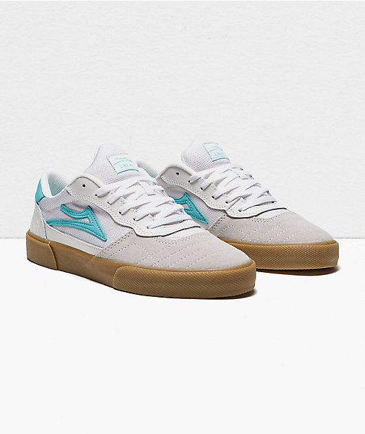 teal skate shoes