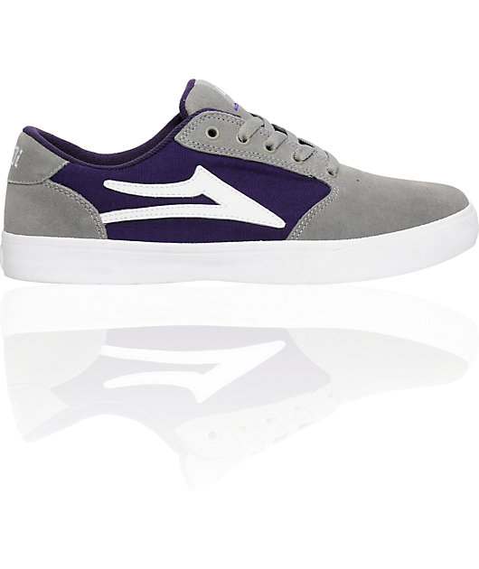 lakai purple skate shoes