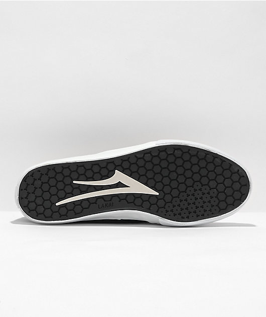 Lakai Riley 3 zapatos de skate de gamuza negros y morados