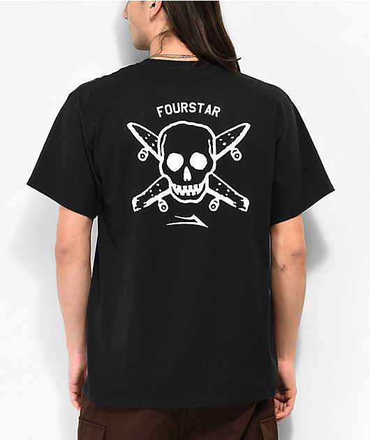 Svig acceptabel Selvrespekt Lakai Street Pirate Black T-Shirt