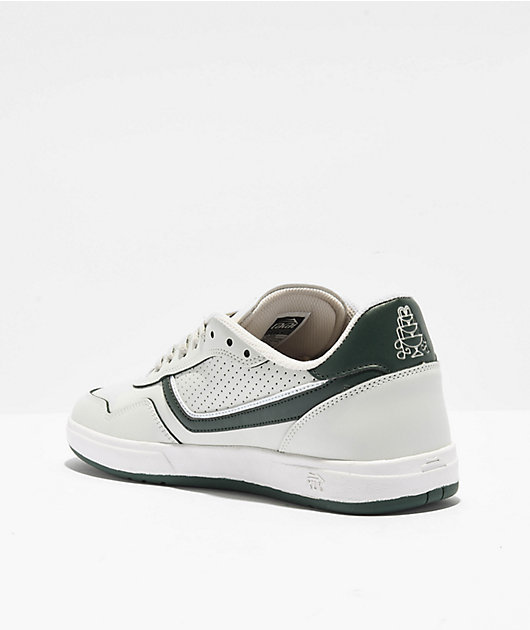Lakai Terrace Cream & Pine Leather Skate Shoes | Zumiez
