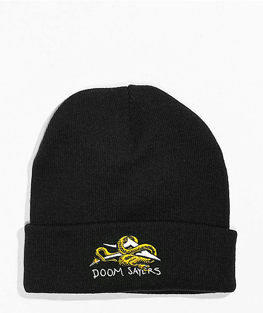 Lakai x Doomsayers Snake Flare Black Beanie