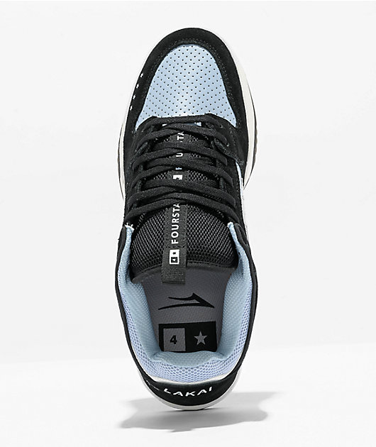 Lakai x Fourstar Telford Low Blue & Black Skate Shoes
