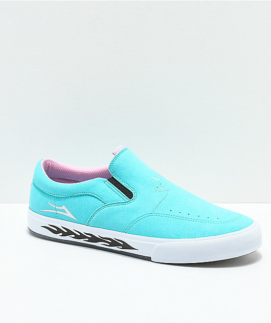 lakai slip on skate shoes