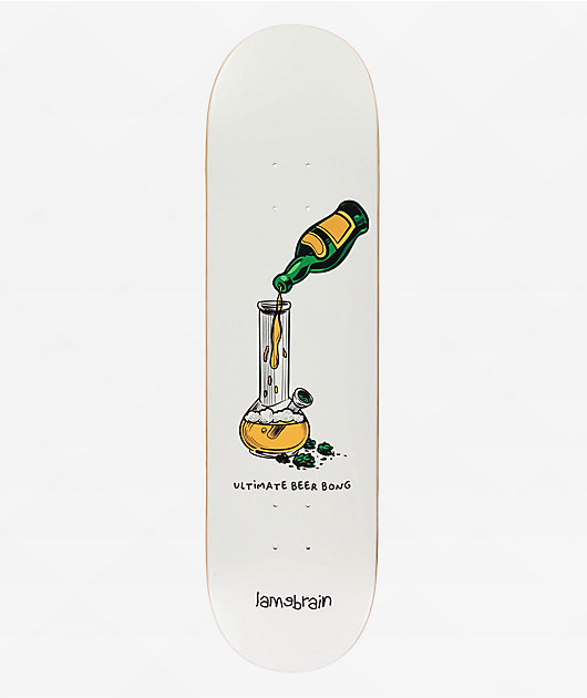 Lamebrain Beer Bong 8.5" Skateboard Deck