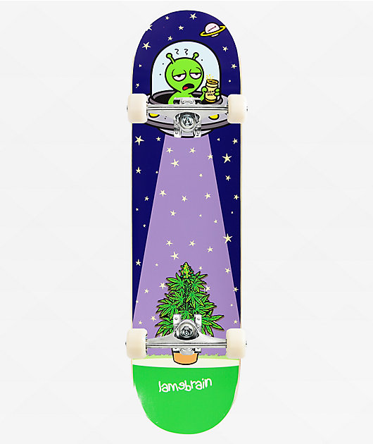 Lamebrain Fire In The Sky 8.25" Assembled Skateboard Complete