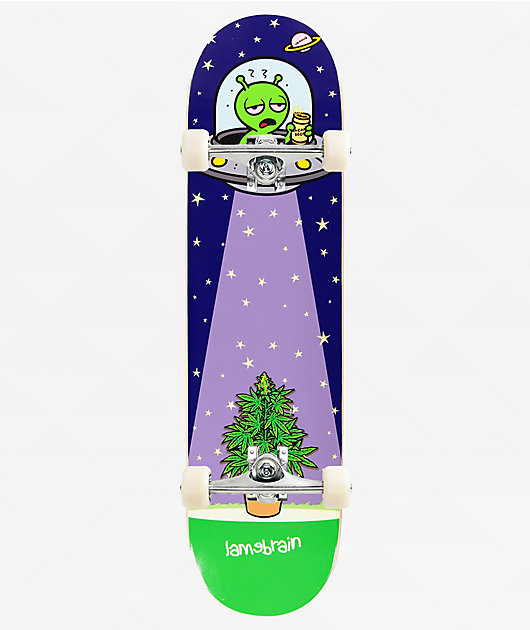 Lamebrain Fire In The Sky 8.25" Assembled Skateboard Complete
