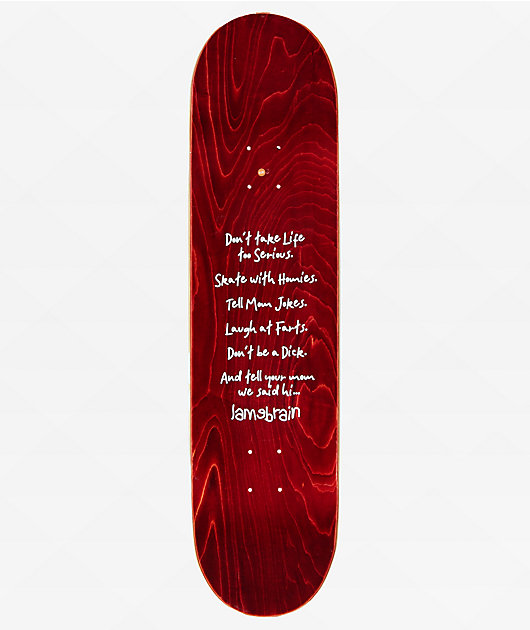 Lamebrain Fire In The Sky 8.25" Skateboard Deck