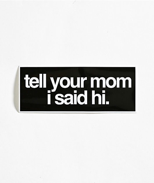 Lamebrain Friendly Mom Sticker | Zumiez