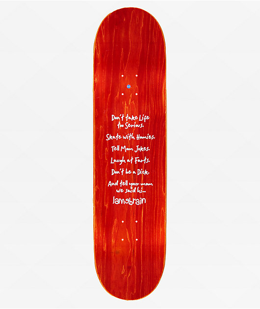 Lamebrain Sinner 8.5" Skateboard Deck
