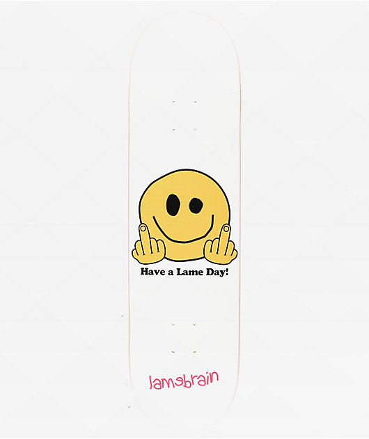 Lamebrain Smile 8.5" Skateboard Deck
