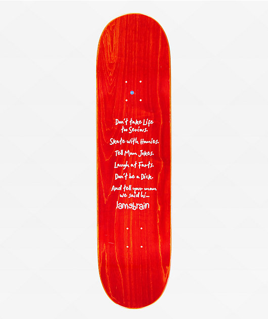 Lamebrain Tastes Like Shit 8.5" Skateboard Deck