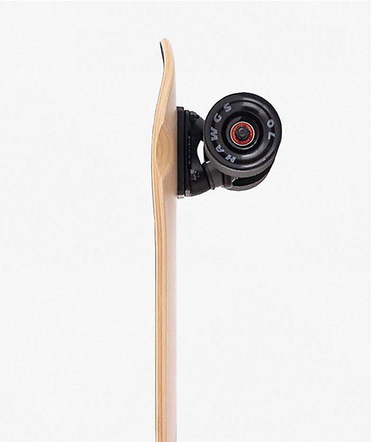 Landyachtz Dinghy Classic Fender Midnight Dip 28.5" Cruiser Longboard Complete