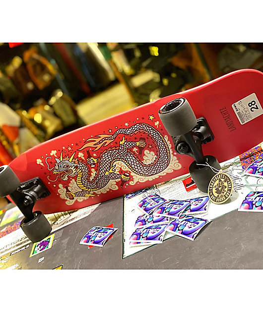 Landyachtz Skateboard Dinghy 71 cm 28 Red Dragon
