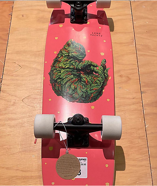 herstel venijn Onderstrepen Landyachtz Dinghy Meowijuana 28.5" Cruiser Skateboard Complete