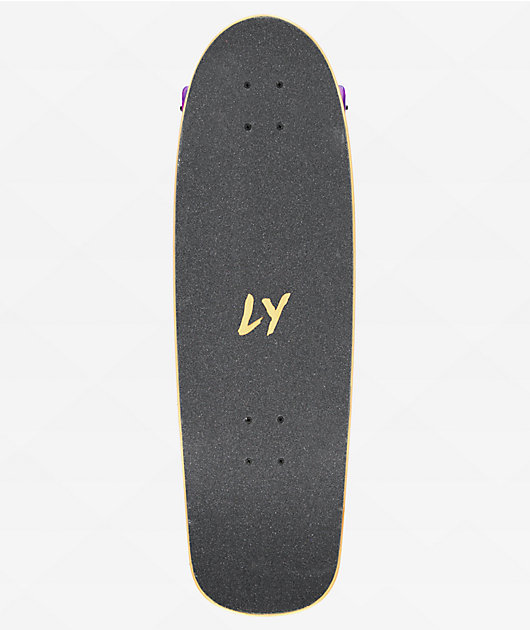 Landyachtz Tugboat Purple Snek 30" Cruiser Skateboard Complete
