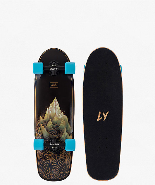 Landyachtz Tugboat UV Bengal Ultra-Carve 30" Cruiser Skateboard Complete