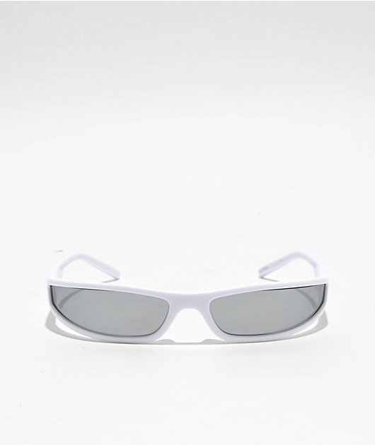 Laser White & Grey Sunglasses