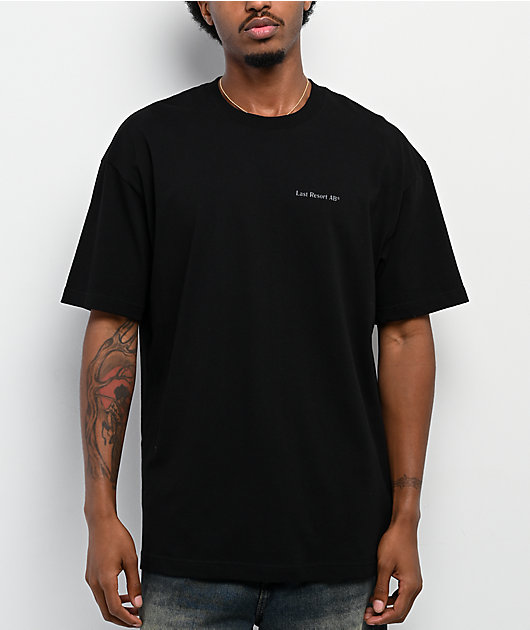 Last Resort AB Atlas Monogram Black T-Shirt | Zumiez