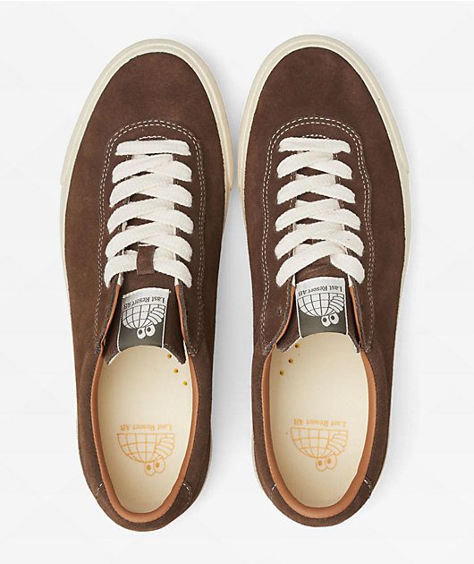 Last Resort AB VM001-Lo Bison Brown & White Skate Shoes